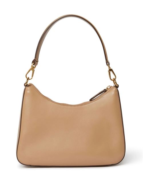 Beige smoothing finish perforated logo bag Stella Mc Cartney | 7B0062W85422600